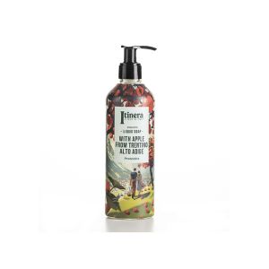 SAVON MAINS parfum pomme rouge flacon pompe dévissable 0.37L x18