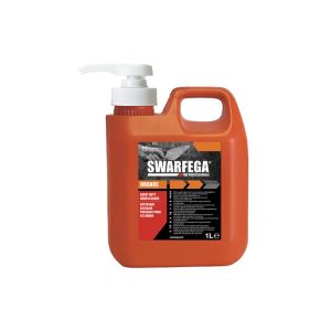 SAVON ATELIER SWARFEGA ORANGE mains pour huiles, graisses flacon pompe 1L x6