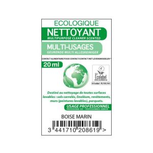 NETTOYANT MULTI USAGE senteur boisé marin 20ML dosette x250