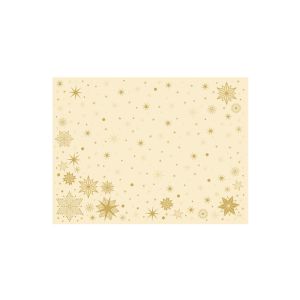 SET DE TABLE BIO DUNICEL Stargazing crème 30x40CM 100 x5 paquets
