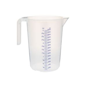 POT GRADUE polypropylène 1/10 translucide 3L