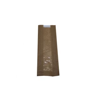 SACHET SANDWICH en papier kraft à fenêtre 35x9CM x1000