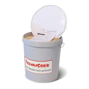 TERRE DE DIATOMEE CALCINEE contre pollution par liquide seau 15L