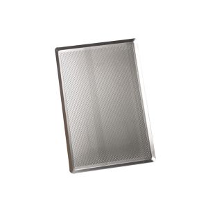 PLAQUE PATISSIERE perforée GN 1/1 tôle bleuie 53x32.5CM