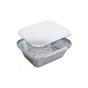 COUVERCLE BARQUETTE ALUMINIUM 0.8L 100 x10 paquets