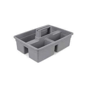 PANIER PORTE PRODUITS gris 3 compartiments 39,5x28,5x21CM