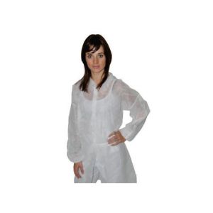 BLOUSE HYGIENE PP classic avec col blanc T.XL x50
