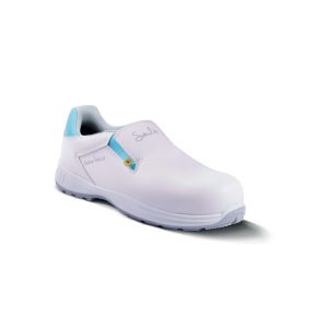 CHAUSSURE OTTAWA Smile blanche embout aluminium T.37 la paire