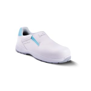 CHAUSSURE OTTAWA Smile blanche embout aluminium T.39 la paire