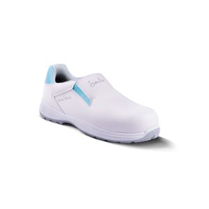 CHAUSSURE OTTAWA Smile blanche embout aluminium T.40 la paire