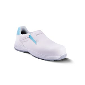 CHAUSSURE OTTAWA Smile blanche embout aluminium T.44 la paire