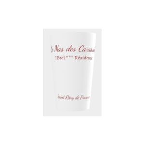 GOBELET POLYPROPYLENE IMPRIME Le Mas des Carassins 25-33CL x200