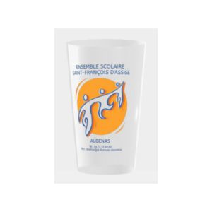 GOBELET POLYPROPYLENE IMPRIME E.S. St. François 25-33CL x300