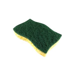 EPONGE VEGETALE GRATTANTE verte 108x64x19MM lot de 10