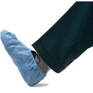 SURCHAUSSURES bleues non tissé non stérile sans latex 42x30x42CM x50 paires