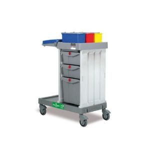 CHARIOT DE MENAGE ALPHA 5161 pré-imprégnation roue 100MM sans presse non caréné