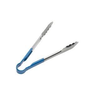 PINCE TOUS USAGES feuille de chêne inox manche bleu 24CM