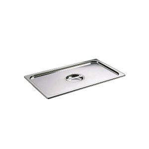 COUVERCLE pour bac GN 1/2 inox à poignée l'unité