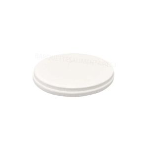 COUVERCLE GOBELET blanc carton boisson froide chaude 34CL 50x 20 sachets