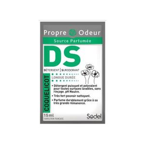 DS DETERGENT SURODORANT parfum coquelicot 15MLL x250 doses