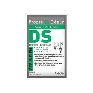 DS DETERGENT SURODORANT parfum été indien 15ML x250 doses