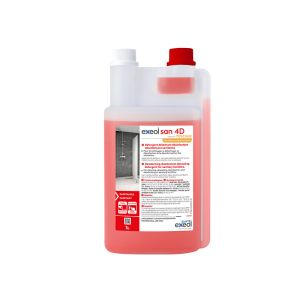SAN 4D détergent détartrant désinfectant désodorisant sanitaires 1L x6