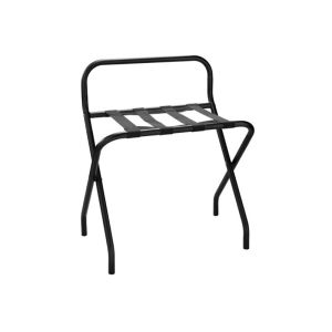 PORTE-BAGAGE DOSSERET acier noir mat pliable
