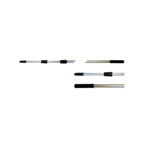 PERCHE ALUMINIUM télescopique 2x1.5M embout conique et vis