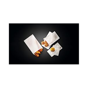 SACHET VIENNOISERIE brioche en papier kraft blanchi 25x36x7CM x1000