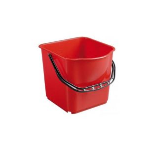 SEAU avec anse gradué rouge 15L 34x33,5x28,3CM