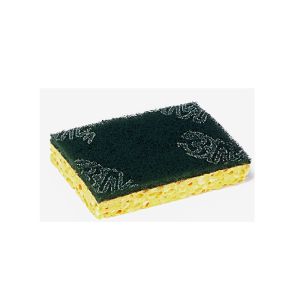EPONGE RECURANTE multi-usage jaune-vert 88x131MM pack x10