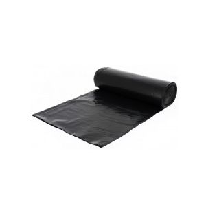 SAC POUBELLE A SOUFFLETS PEBP noir 110L 49µ 700x1050 25 x8 rouleaux