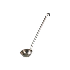 LOUCHE MONOBLOC inox diamètre 10CM longueur 44CM