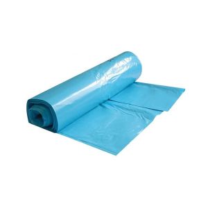 SAC POUBELLE A SOUFFLETS PEBD bleu 110L 55µ 700x1050 25 x 8 rouleaux