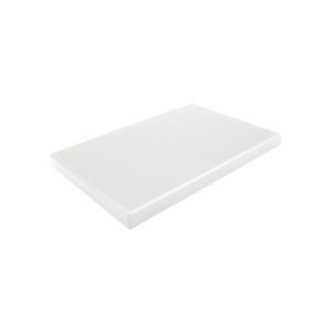 PLANCHE A DECOUPER PEHD 500 blanche 53x32,5x1,5CM