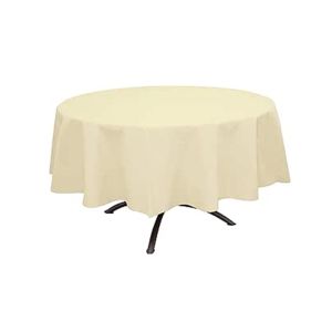 NAPPE TEXTILE RONDE PLIEE NON TISSEE champagne 2,40M x30