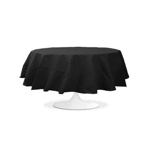 NAPPE TEXTILE RONDE ROULEE NON TISSEE noire 2,40M x20