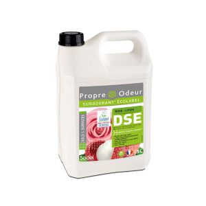 DSE DETERGENT SURODORANT Ecolabel parfum rose litchi 5L x2