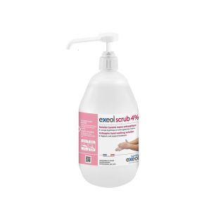 SCRUB 4% SAVON ANTISEPTIQUE mains en milieu alimentaire et santé 1L x12