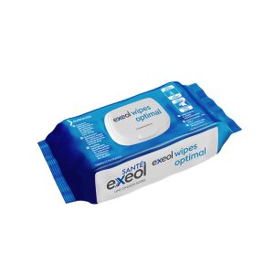 WIPES OPTIMAL lingettes désinfectant sans alcool pour surfaces 100 x12