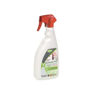 NDDS 400 NETTOYANT SANITAIRE détartrant désinfectant mousse pulvérisateur 0,75L x6
