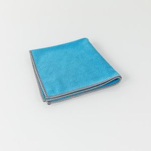 LAVETTE MIRACLE microfibre bleue 350GR/M² 33x37CM sachet de 5