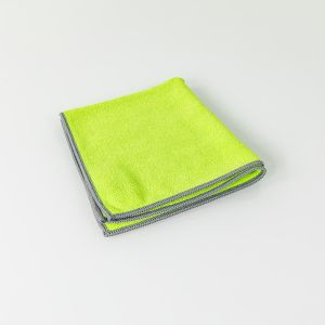 LAVETTE MIRACLE microfibre verte 350GR/M² 33x37CM sachet de 5