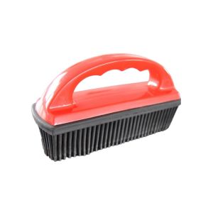 BROSSE A MAINS BRUSH MOP rouge et noir 16x5x9CM