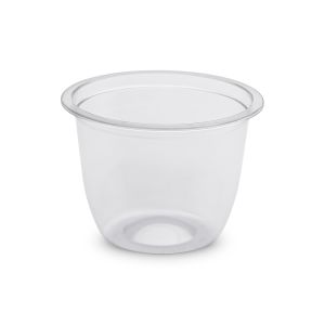 POT DELIPACK à déssert cristal diamètre 95MM 270CC 50x 16 sachets