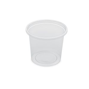 POT TUSIPACK à sauce cristal diamètre 70,3MM 100CC 100x 10 sachets