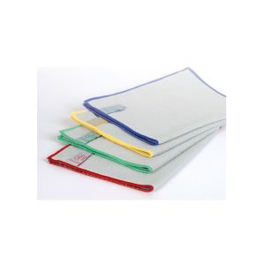 LAVETTE MINI 320 INFINITE microfibre prémium verte 35x23CM sachet de 5