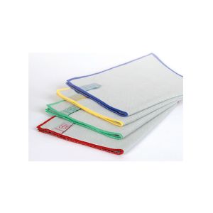 LAVETTE MINI 320 INFINITE microfibre prémium rouge 35x23CM sachet de 5