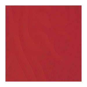 SERVIETTE ELEGANCE Lily rouge 40x40CM 40 x 6 paquets