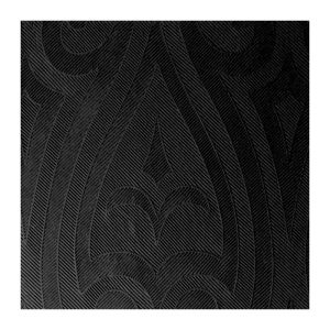 SERVIETTE ELEGANCE Lily noire 48x48CM 40 x 6 paquets